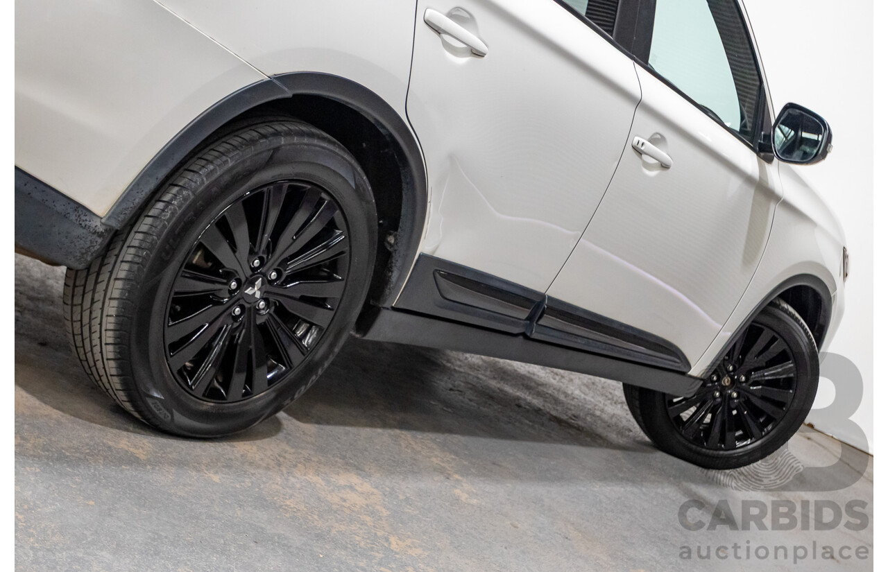 02/2020 Mitsubishi Outlander Black Edition 7  ZL MY20 4D Wagon Diamond White Pearl 2.4L - 7 Seats