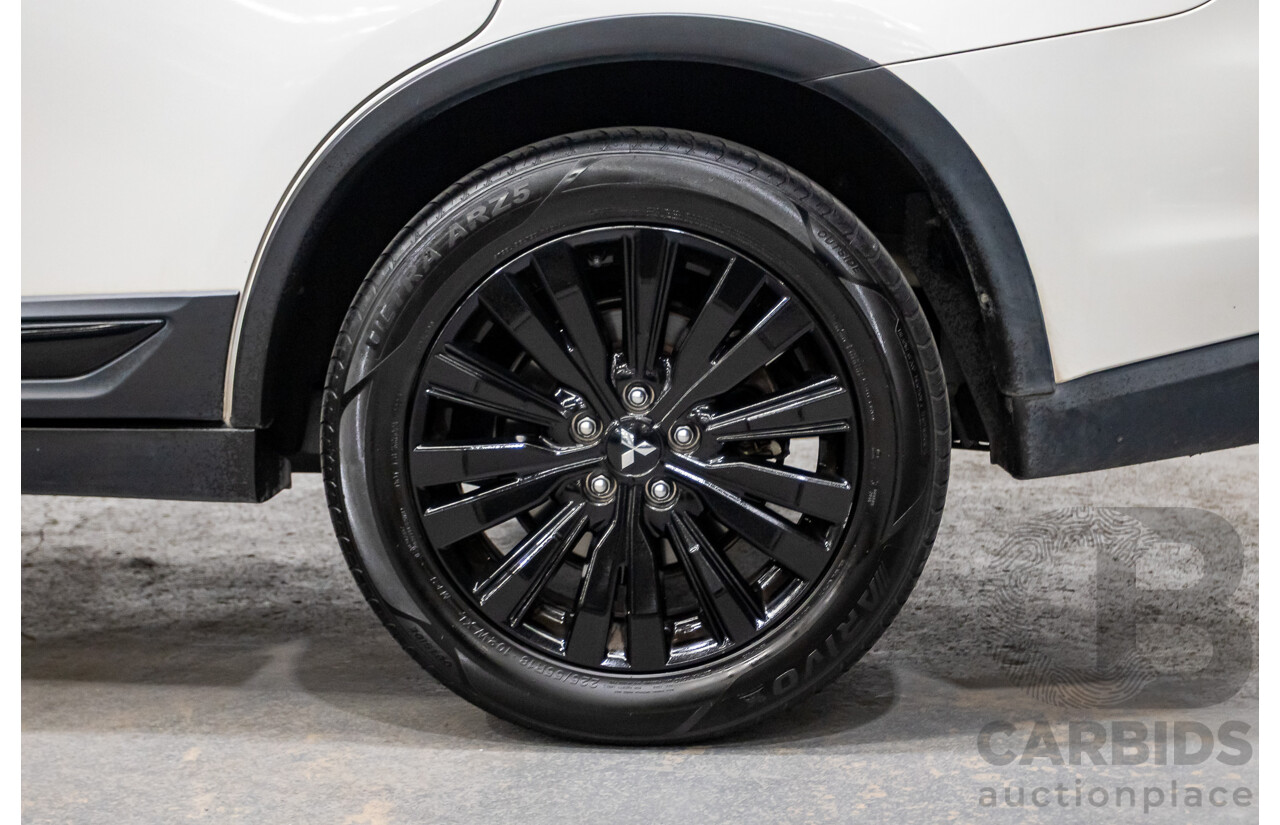 02/2020 Mitsubishi Outlander Black Edition 7  ZL MY20 4D Wagon Diamond White Pearl 2.4L - 7 Seats