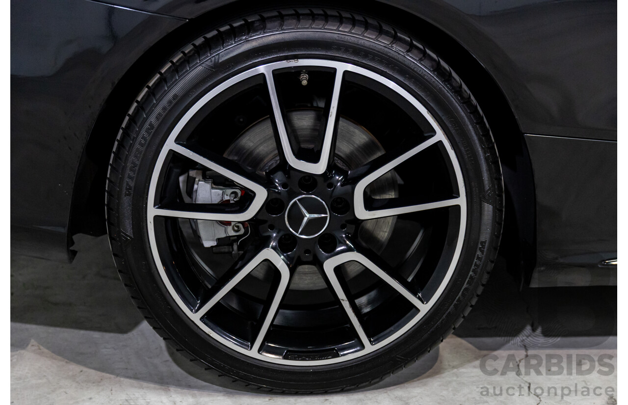07/2017 Mercedes-Benz C43 AMG (AWD) 205 MY17.5 2d Coupe Obsidian Black Metallic Turbo V6 3.0L