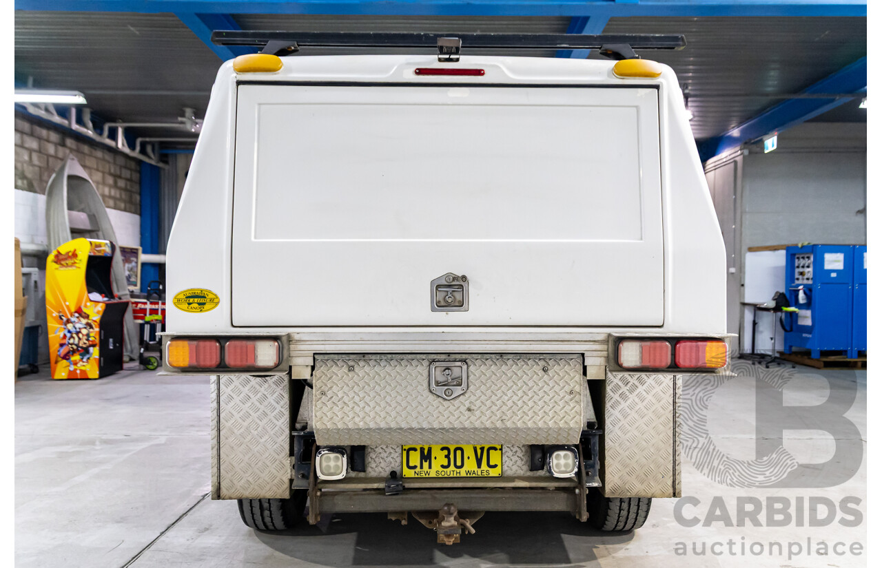 1/2014 Volkswagen Transporter TDI 400 LWB T5 MY14 Dual C/Chas Candy White Turbo Diesel 2.0L