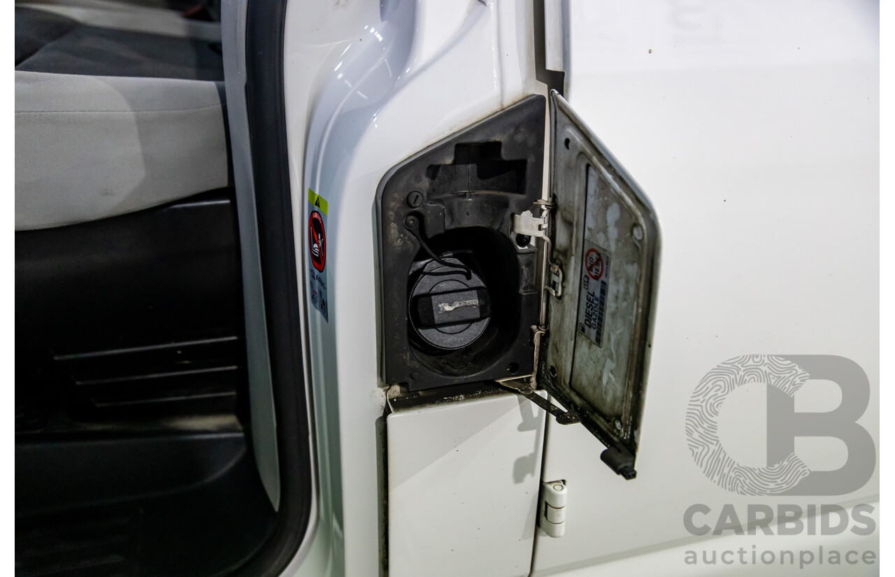 1/2014 Volkswagen Transporter TDI 400 LWB T5 MY14 Dual C/Chas Candy White Turbo Diesel 2.0L