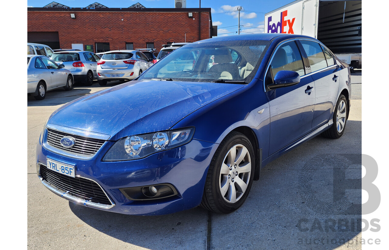 6/2008 Ford Falcon FG G6 4d Sedan Blue 4.0L