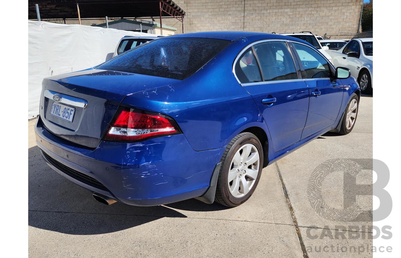 6/2008 Ford Falcon FG G6 4d Sedan Blue 4.0L