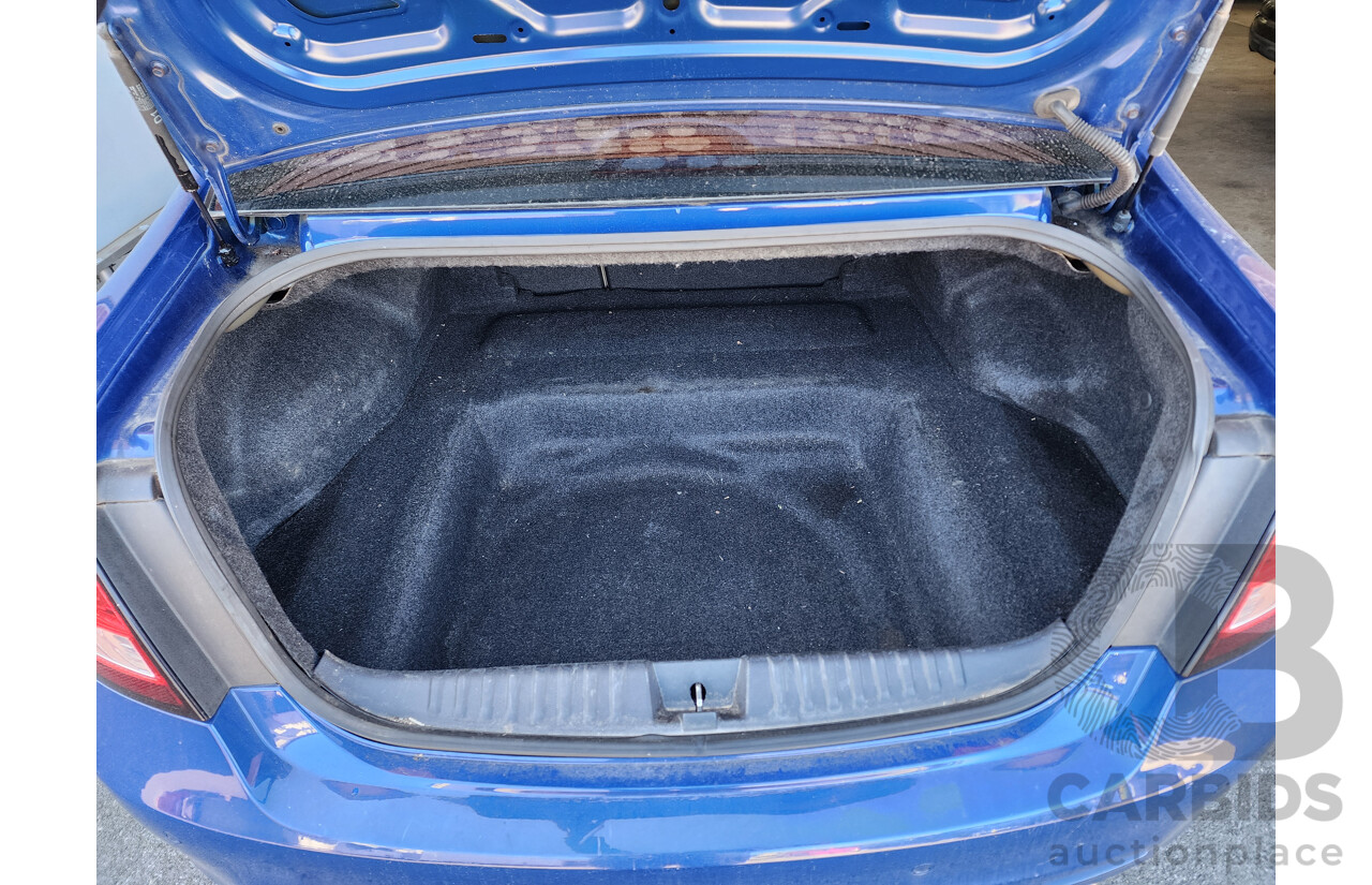 6/2008 Ford Falcon FG G6 4d Sedan Blue 4.0L