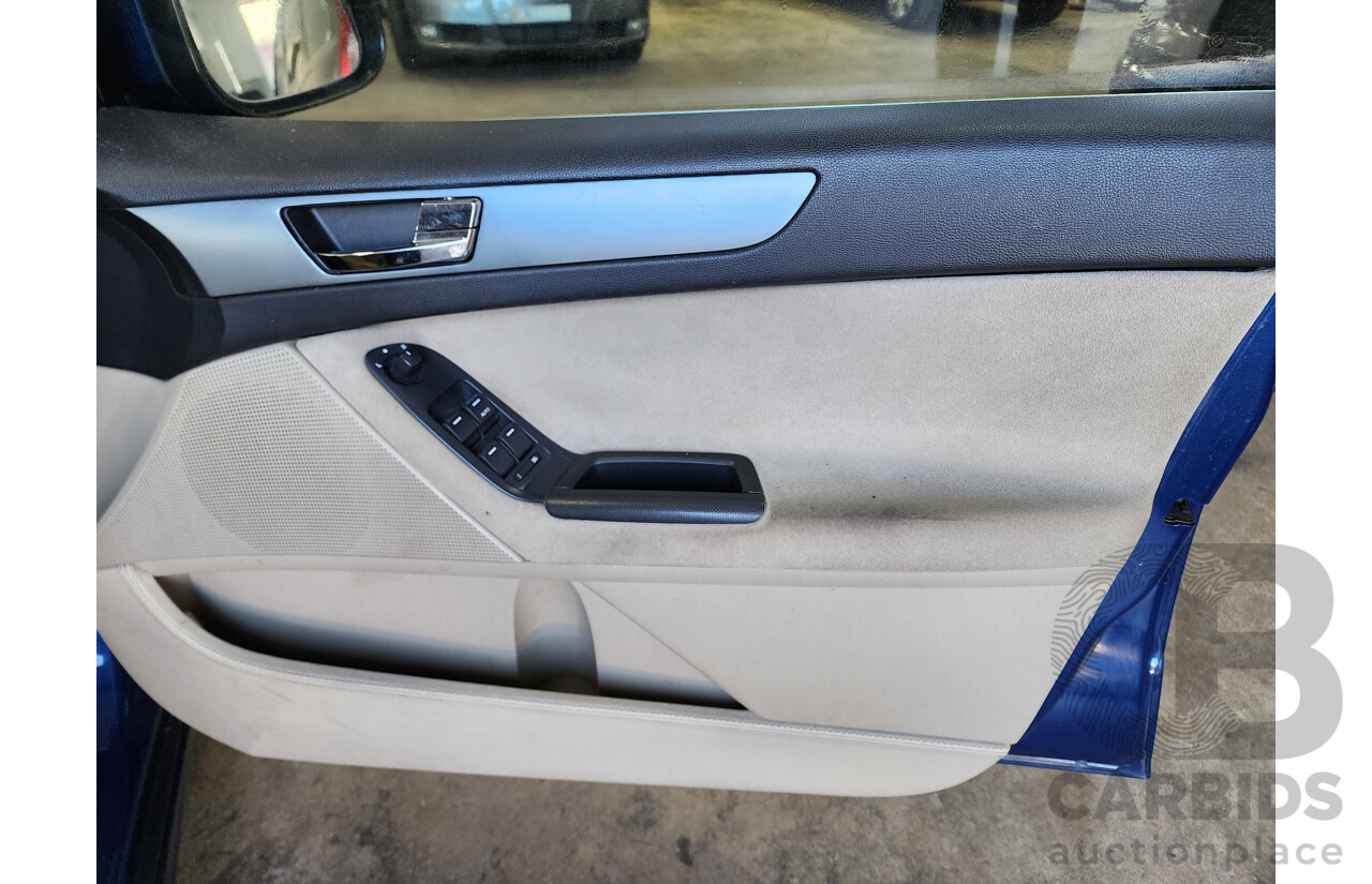 6/2008 Ford Falcon FG G6 4d Sedan Blue 4.0L