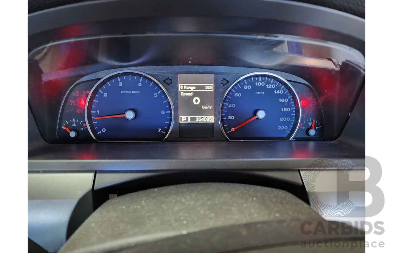 6/2008 Ford Falcon FG G6 4d Sedan Blue 4.0L