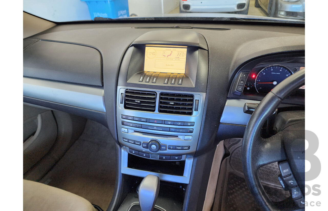 6/2008 Ford Falcon FG G6 4d Sedan Blue 4.0L