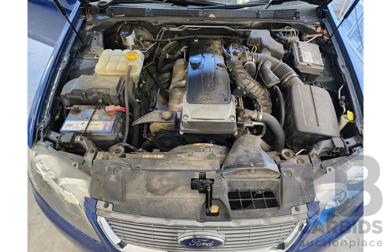 6/2008 Ford Falcon FG G6 4d Sedan Blue 4.0L