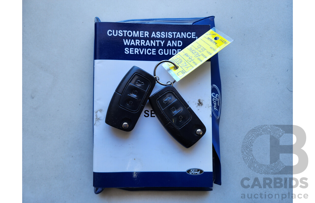 6/2008 Ford Falcon FG G6 4d Sedan Blue 4.0L