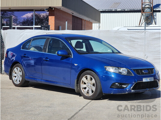 6/2008 Ford Falcon FG G6 4d Sedan Blue 4.0L