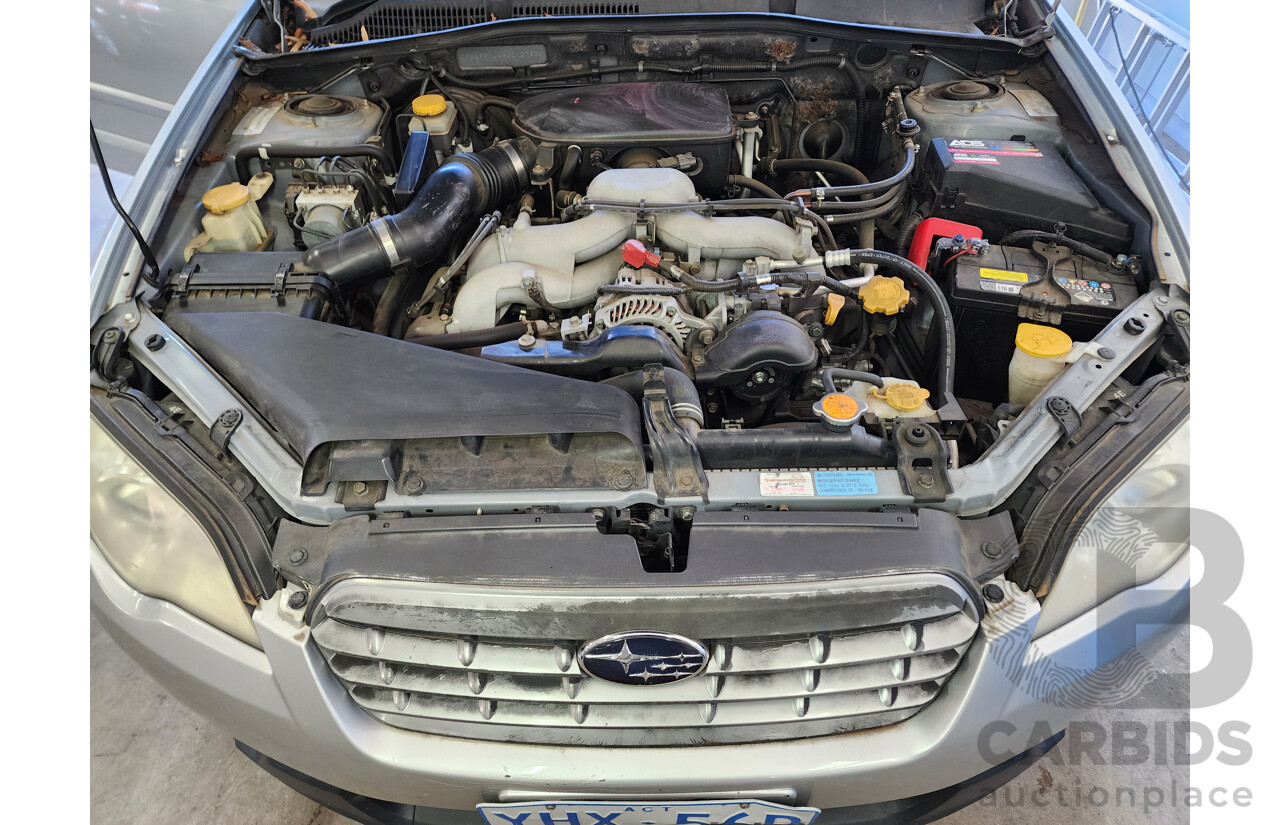 7/2004 Subaru Outback 2.5i Premium MY04 4d Wagon Silver 2.5L