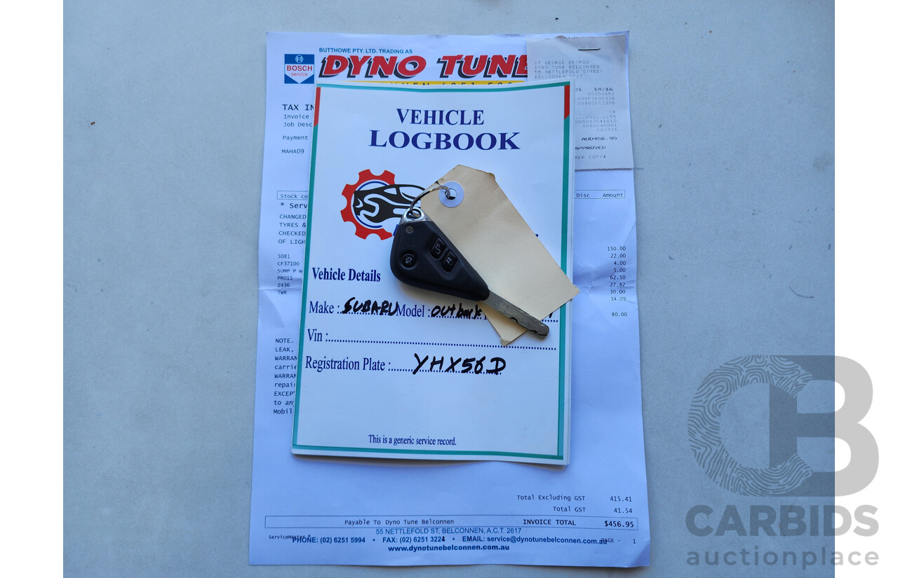 7/2004 Subaru Outback 2.5i Premium MY04 4d Wagon Silver 2.5L