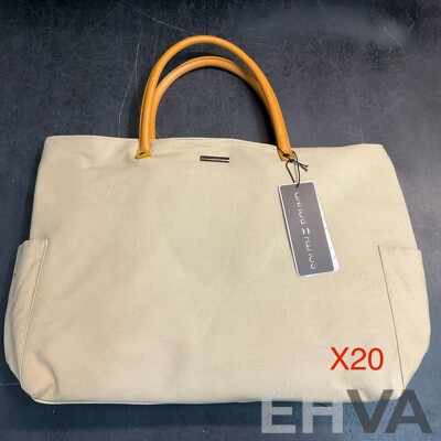 SOUTH BOUND Sunsets Beach Shopper Bag - SB5501 Taupe - Lot of 20 - Estimated Total RRP $798.00