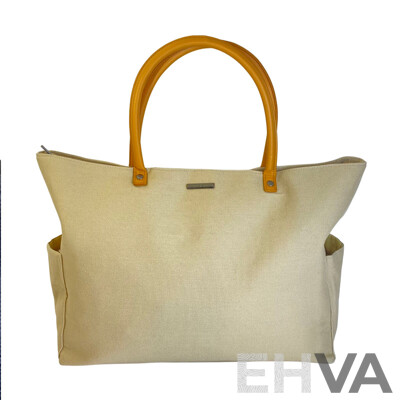 SOUTH BOUND Sunsets Beach Shopper Bag - SB5501 Taupe - Lot of 20 - Estimated Total RRP $798.00