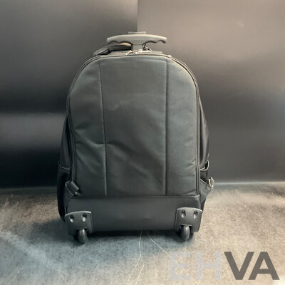 SOUTHBOUND Executive Wheeled Backpack - SB6801 Black - Lot of 6 - Estimated Total RRP $715.00