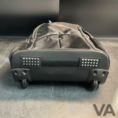 SOUTHBOUND Executive Wheeled Backpack - SB6801 Black - Lot of 6 - Estimated Total RRP $715.00