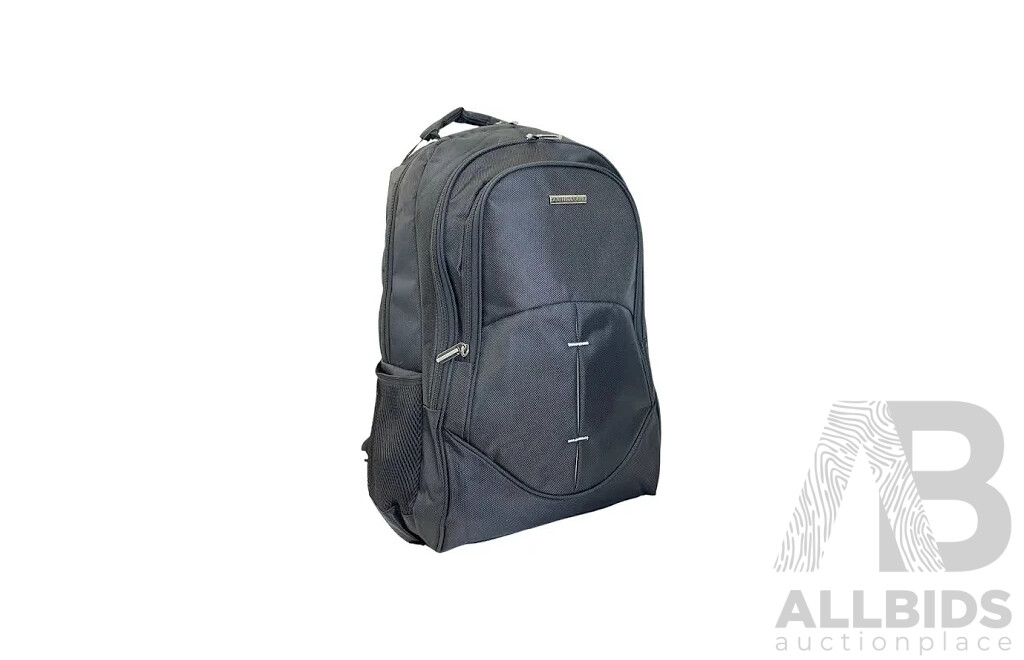 SOUTHBOUND Executive Laptop Backpack - SB-6601 Black - Lot of 15 - Estimated Total RRP $975.00