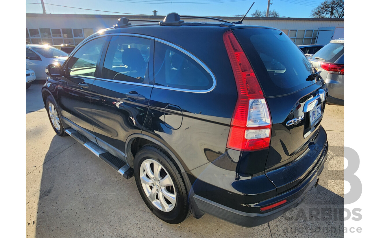 6/2011 Honda CRV (4x4) MY10 4d Wagon Black 2.4L