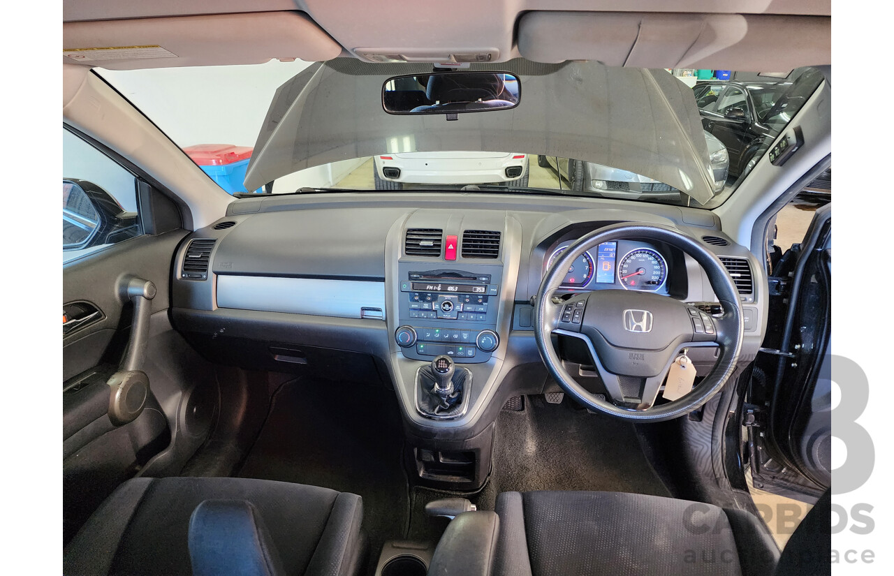 6/2011 Honda CRV (4x4) MY10 4d Wagon Black 2.4L