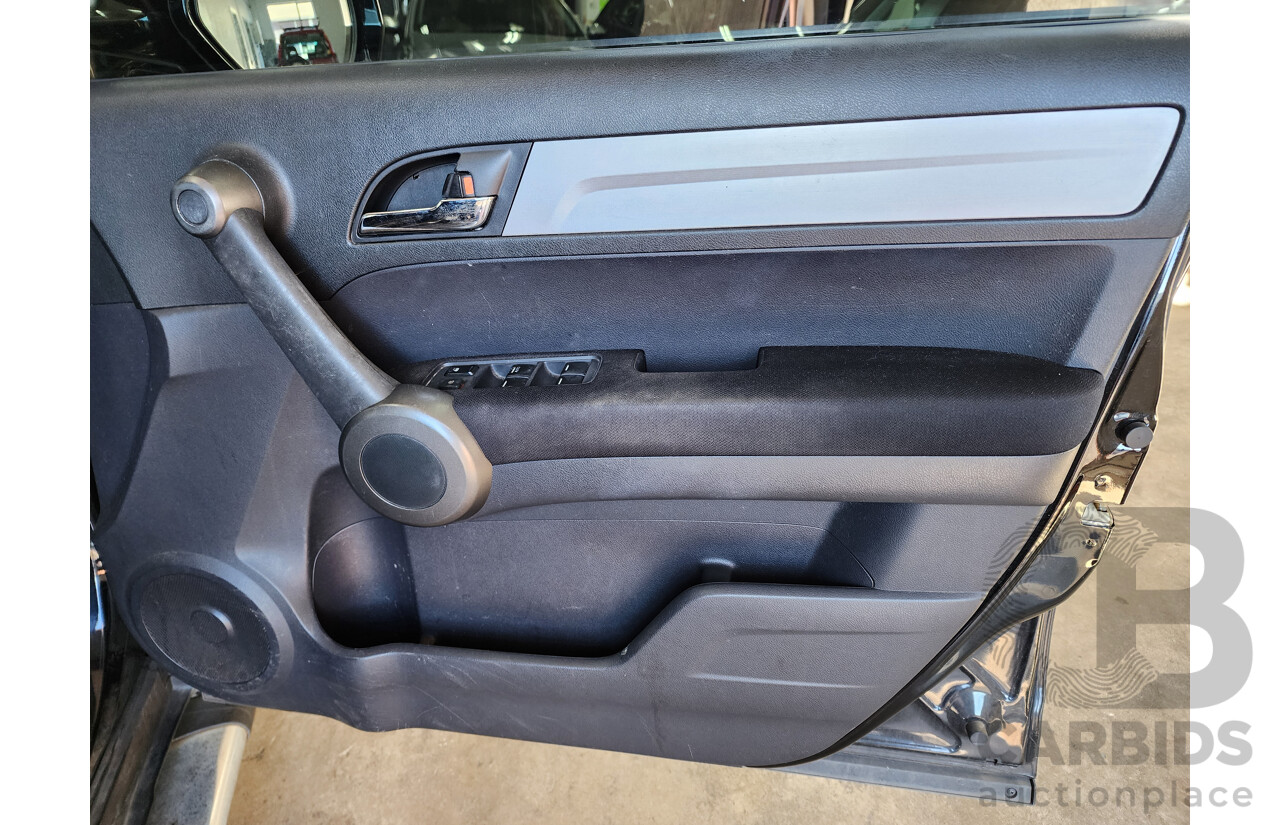 6/2011 Honda CRV (4x4) MY10 4d Wagon Black 2.4L