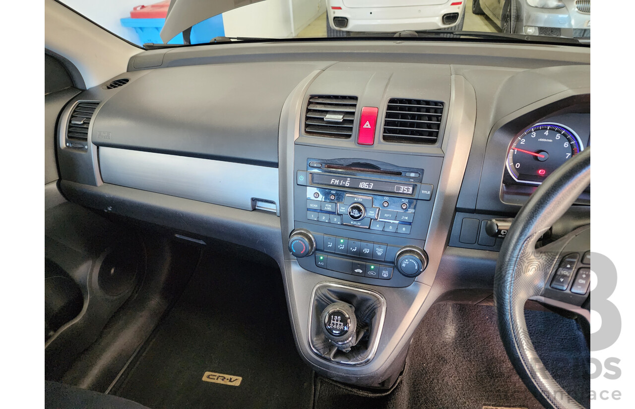 6/2011 Honda CRV (4x4) MY10 4d Wagon Black 2.4L