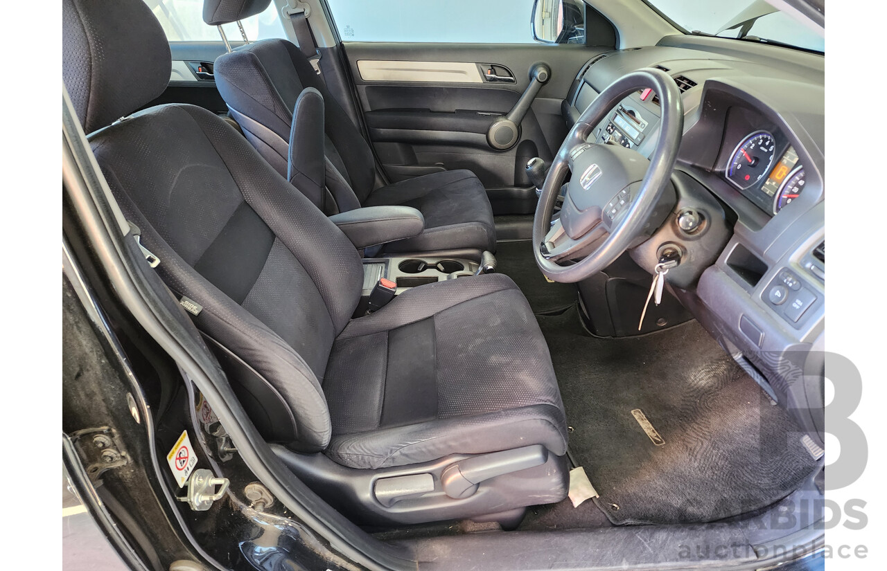 6/2011 Honda CRV (4x4) MY10 4d Wagon Black 2.4L