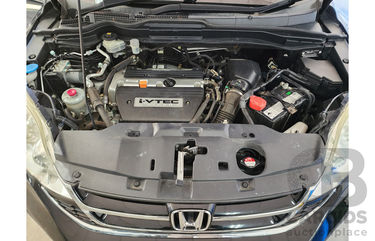 6/2011 Honda CRV (4x4) MY10 4d Wagon Black 2.4L