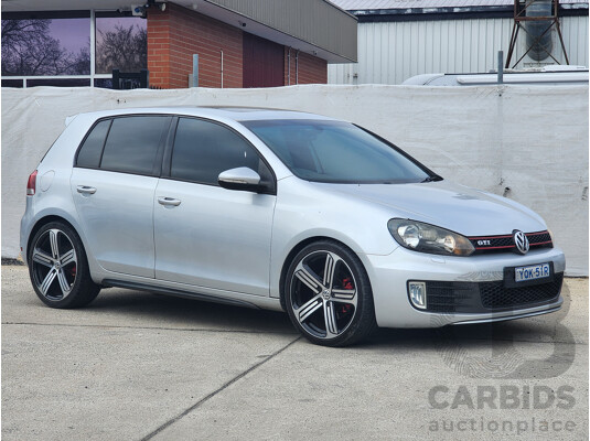 10/2012 Volkswagen Golf GTi 1K MY12 5d Hatchback Silver 2.0L