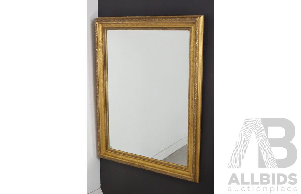 Large Vintage Gilt Framed Mirror