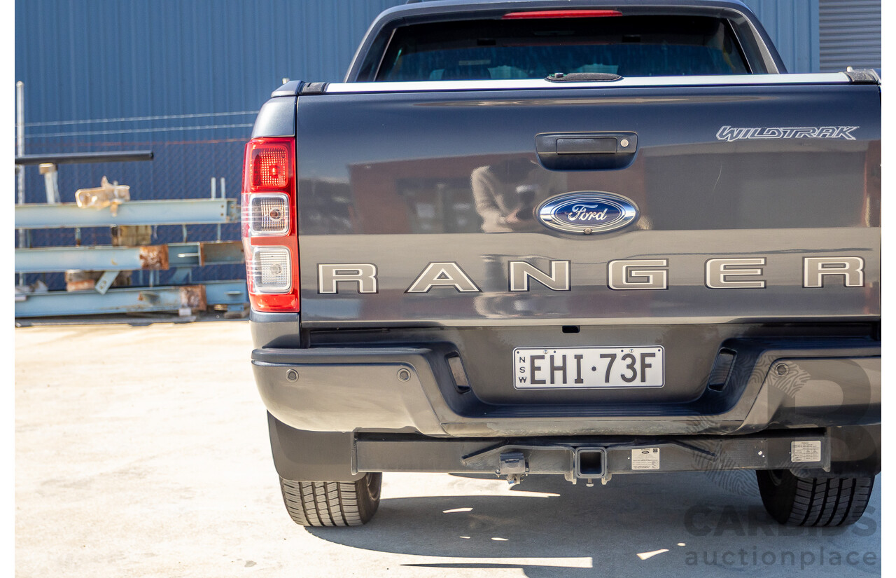 9/2019 Ford Ranger Wildtrak (4x4) PX MKIII MY19.75 4d Dual Cab P/Up Meteor Grey Twin Turbo Diesel 2.0L