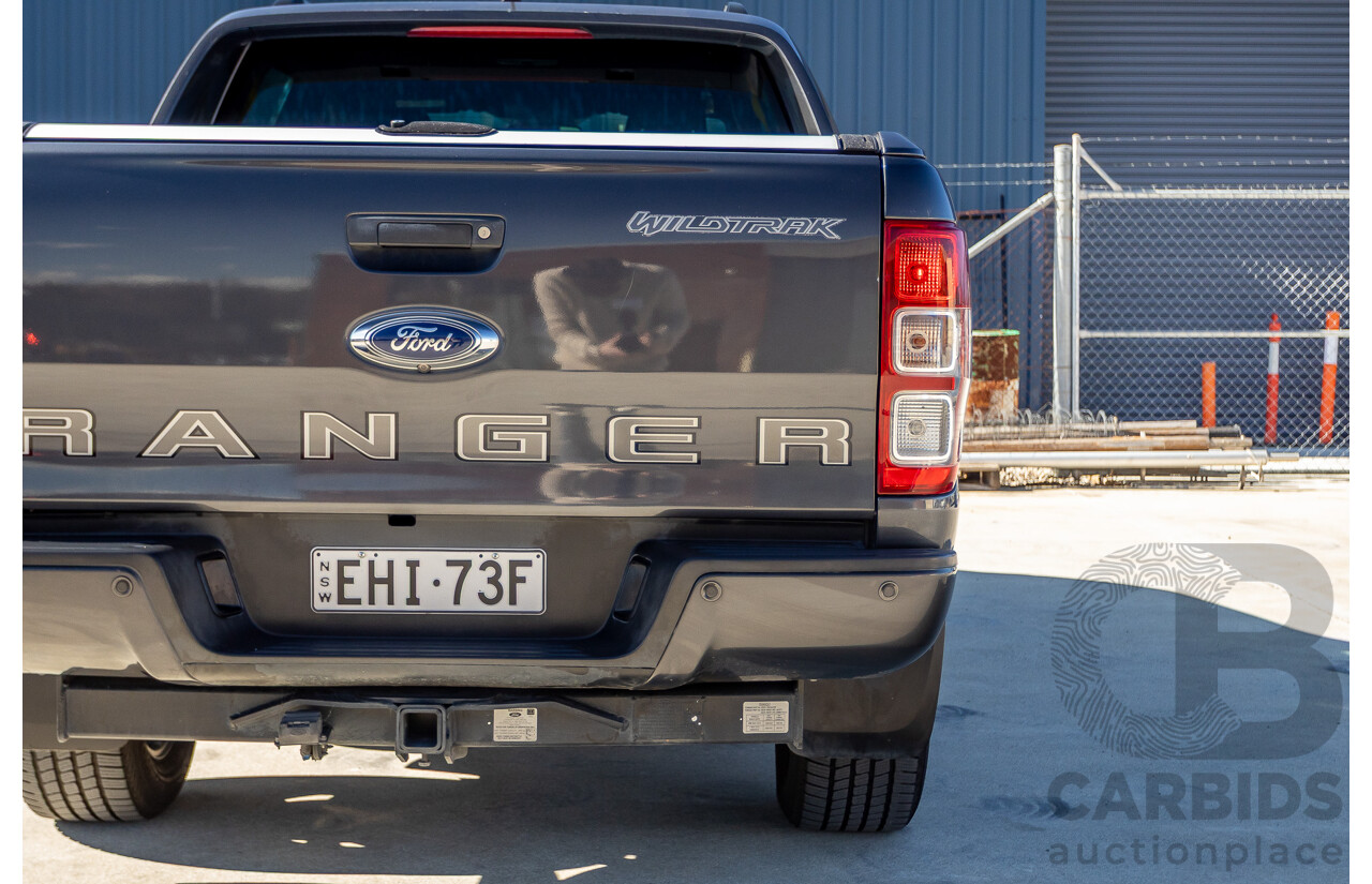 9/2019 Ford Ranger Wildtrak (4x4) PX MKIII MY19.75 4d Dual Cab P/Up Meteor Grey Twin Turbo Diesel 2.0L