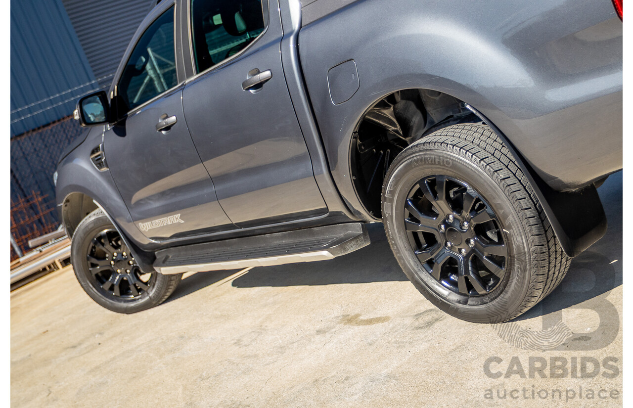 9/2019 Ford Ranger Wildtrak (4x4) PX MKIII MY19.75 4d Dual Cab P/Up Meteor Grey Twin Turbo Diesel 2.0L