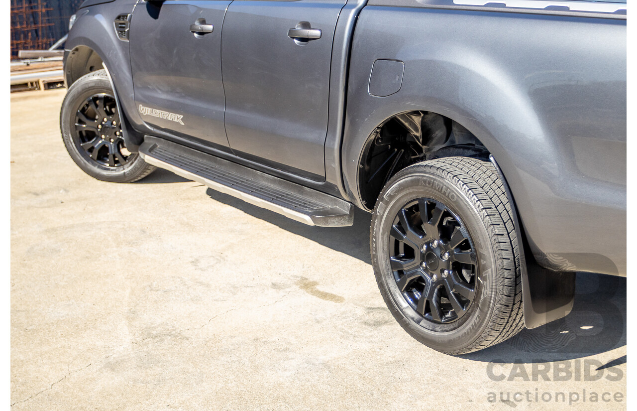 9/2019 Ford Ranger Wildtrak (4x4) PX MKIII MY19.75 4d Dual Cab P/Up Meteor Grey Twin Turbo Diesel 2.0L