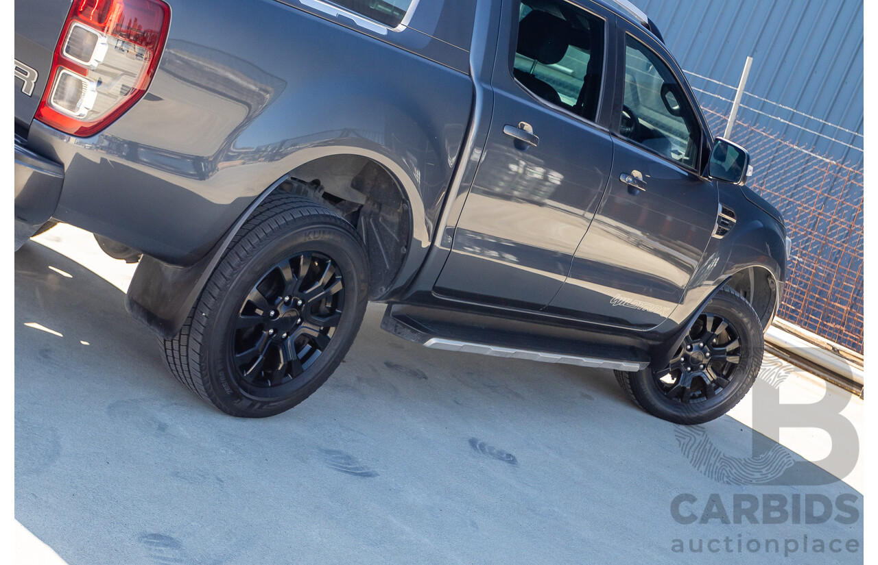 9/2019 Ford Ranger Wildtrak (4x4) PX MKIII MY19.75 4d Dual Cab P/Up Meteor Grey Twin Turbo Diesel 2.0L