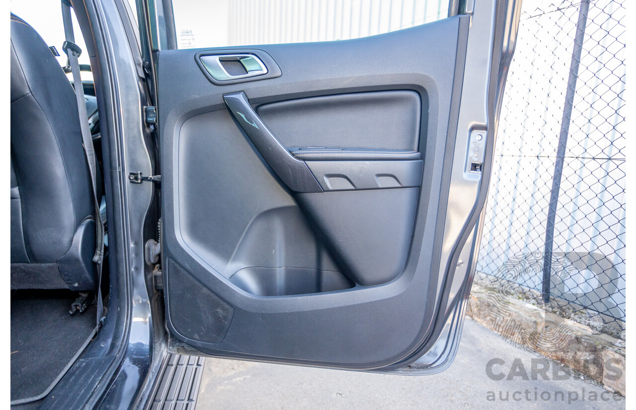 9/2019 Ford Ranger Wildtrak (4x4) PX MKIII MY19.75 4d Dual Cab P/Up Meteor Grey Twin Turbo Diesel 2.0L