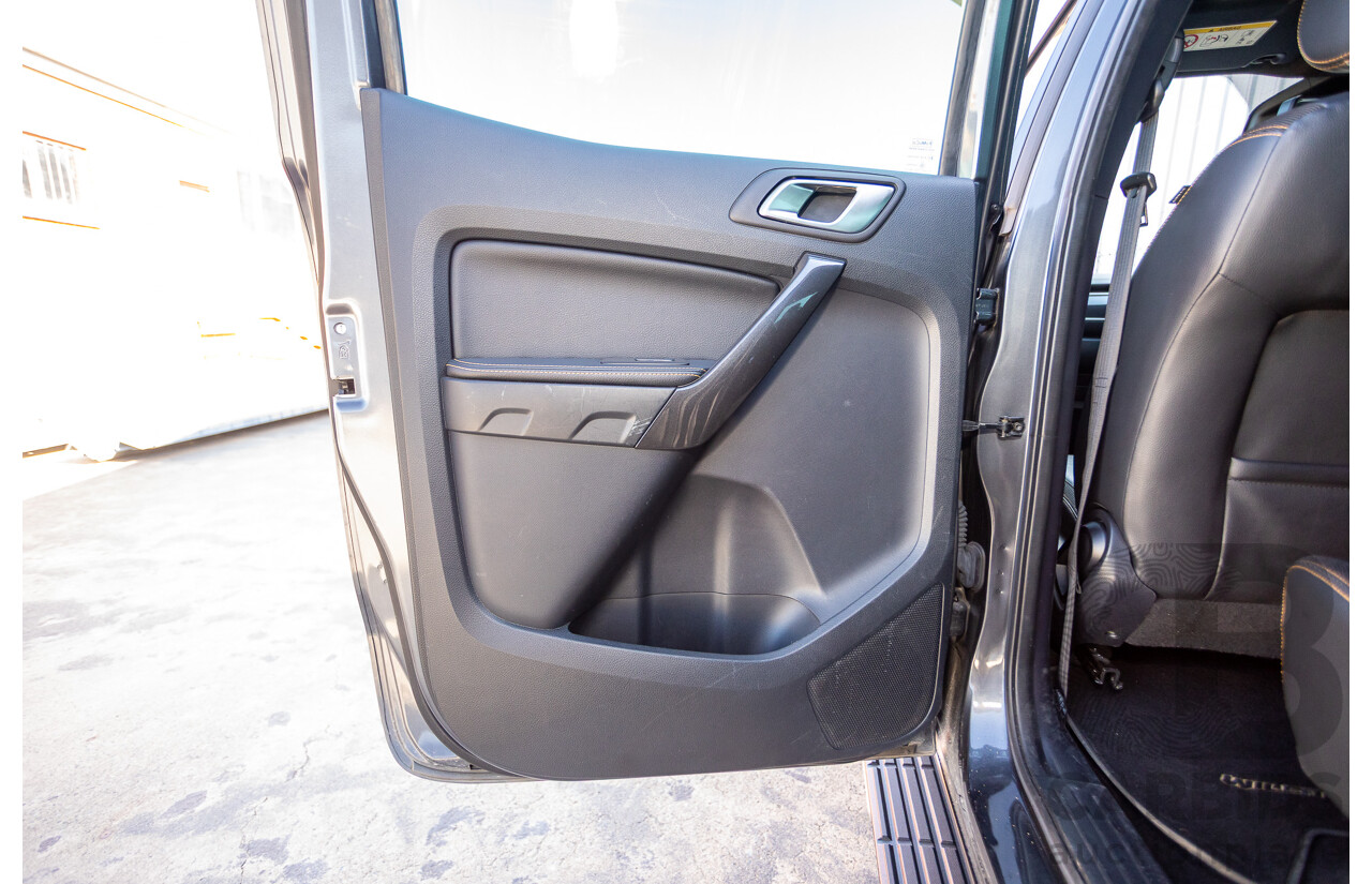 9/2019 Ford Ranger Wildtrak (4x4) PX MKIII MY19.75 4d Dual Cab P/Up Meteor Grey Twin Turbo Diesel 2.0L