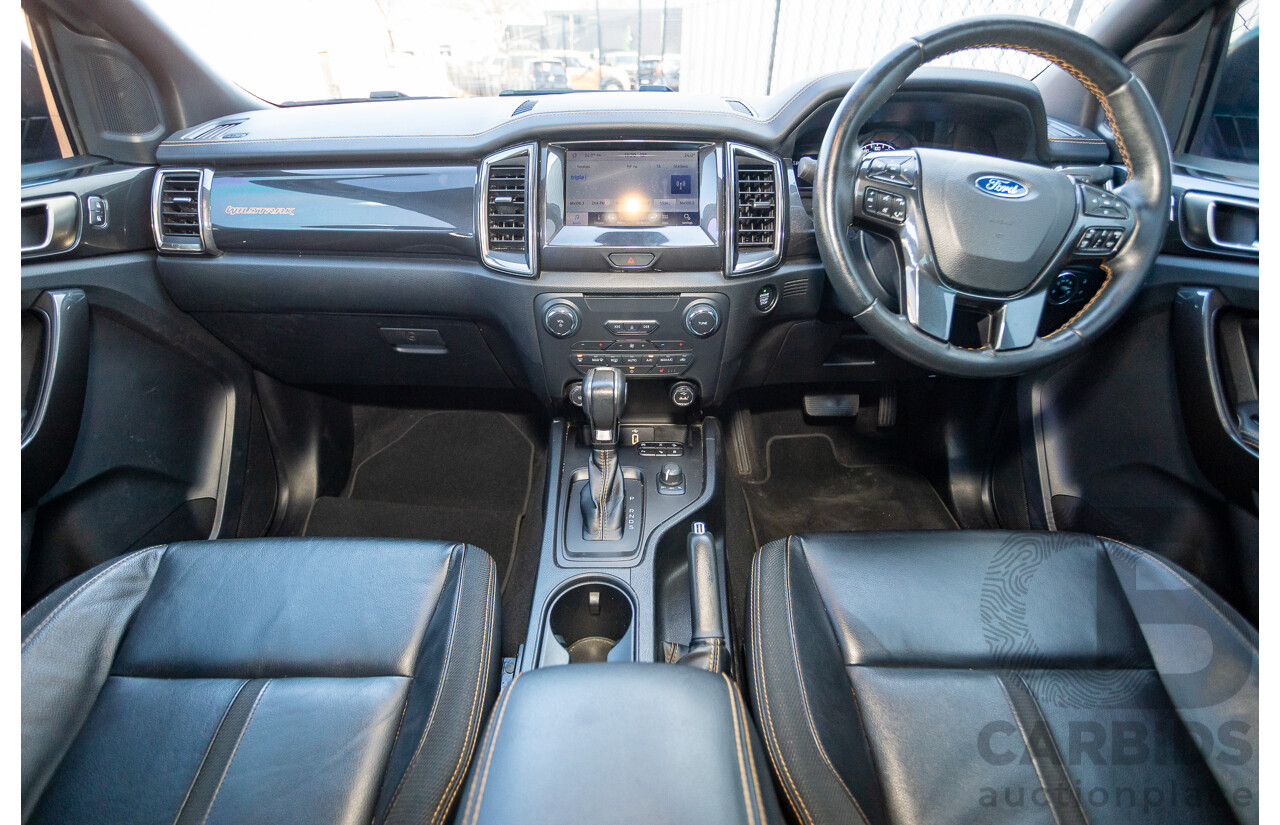 9/2019 Ford Ranger Wildtrak (4x4) PX MKIII MY19.75 4d Dual Cab P/Up Meteor Grey Twin Turbo Diesel 2.0L