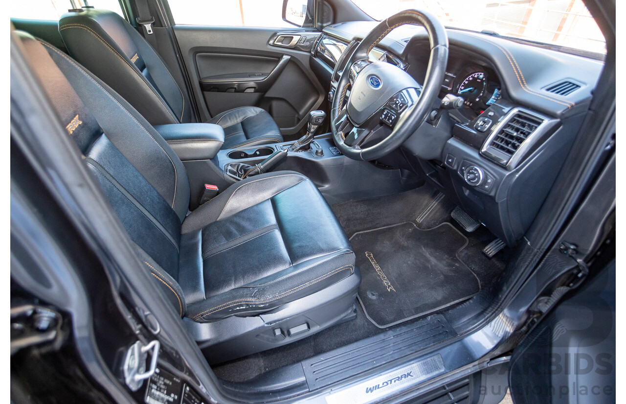 9/2019 Ford Ranger Wildtrak (4x4) PX MKIII MY19.75 4d Dual Cab P/Up Meteor Grey Twin Turbo Diesel 2.0L