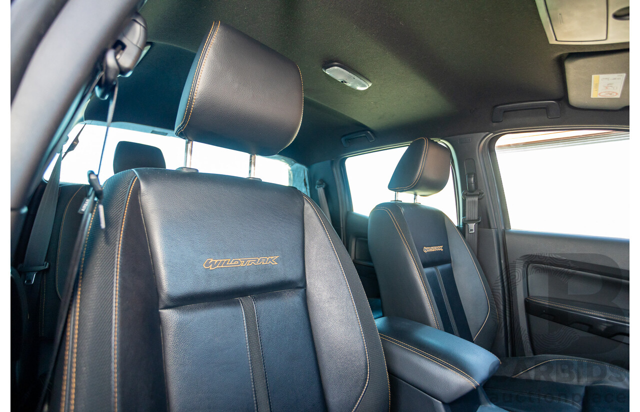 9/2019 Ford Ranger Wildtrak (4x4) PX MKIII MY19.75 4d Dual Cab P/Up Meteor Grey Twin Turbo Diesel 2.0L