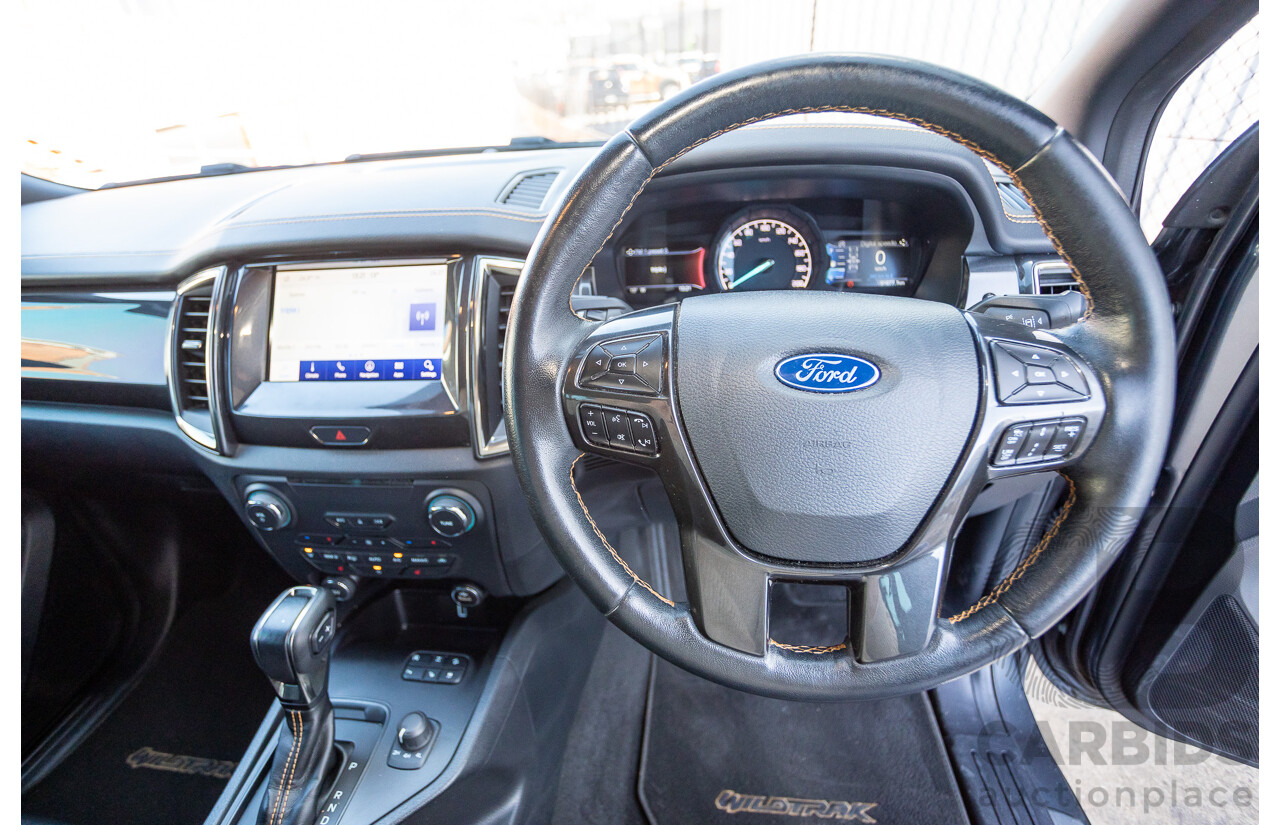 9/2019 Ford Ranger Wildtrak (4x4) PX MKIII MY19.75 4d Dual Cab P/Up Meteor Grey Twin Turbo Diesel 2.0L