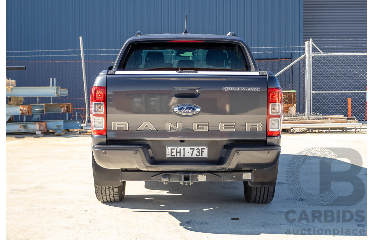 9/2019 Ford Ranger Wildtrak (4x4) PX MKIII MY19.75 4d Dual Cab P/Up Meteor Grey Twin Turbo Diesel 2.0L