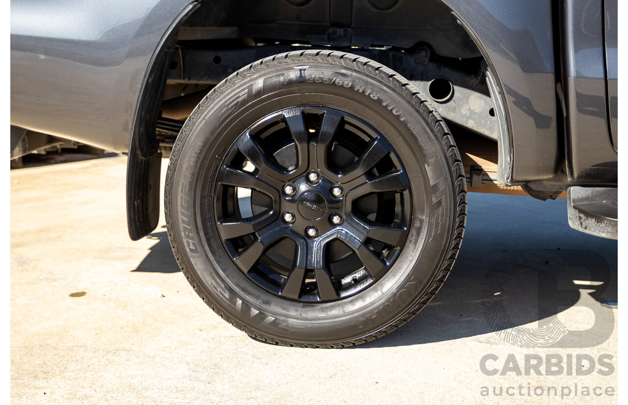 9/2019 Ford Ranger Wildtrak (4x4) PX MKIII MY19.75 4d Dual Cab P/Up Meteor Grey Twin Turbo Diesel 2.0L