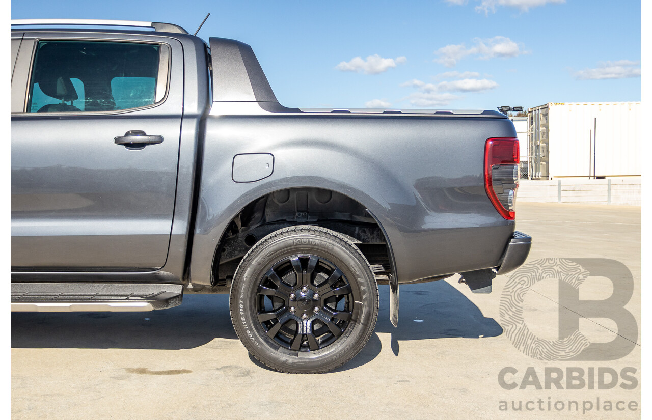 9/2019 Ford Ranger Wildtrak (4x4) PX MKIII MY19.75 4d Dual Cab P/Up Meteor Grey Twin Turbo Diesel 2.0L