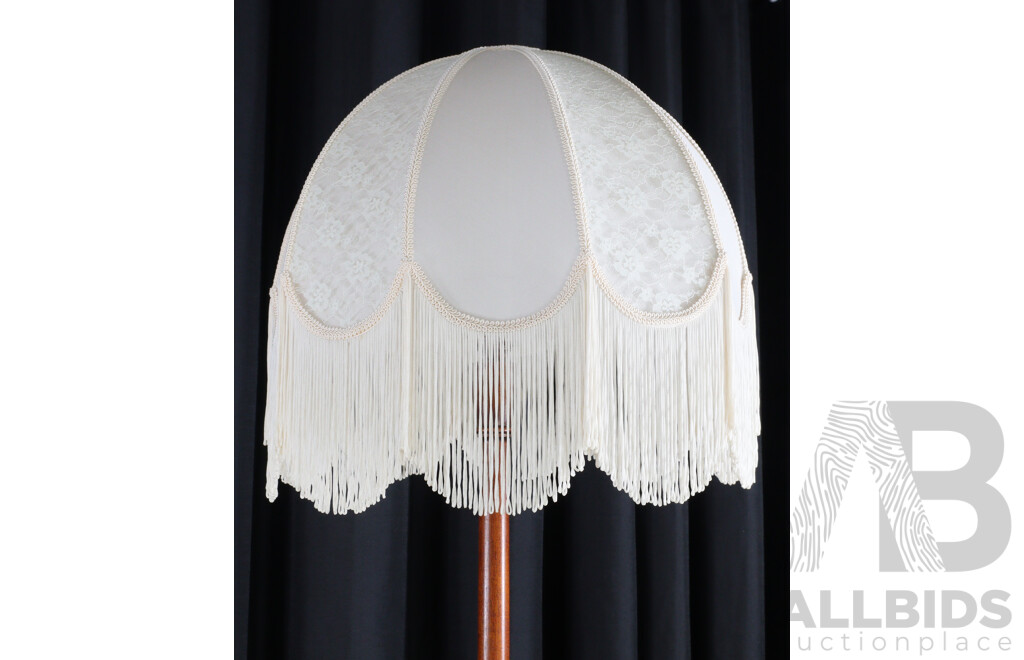 Turned Tasmanian Blackwood Floor Lamp