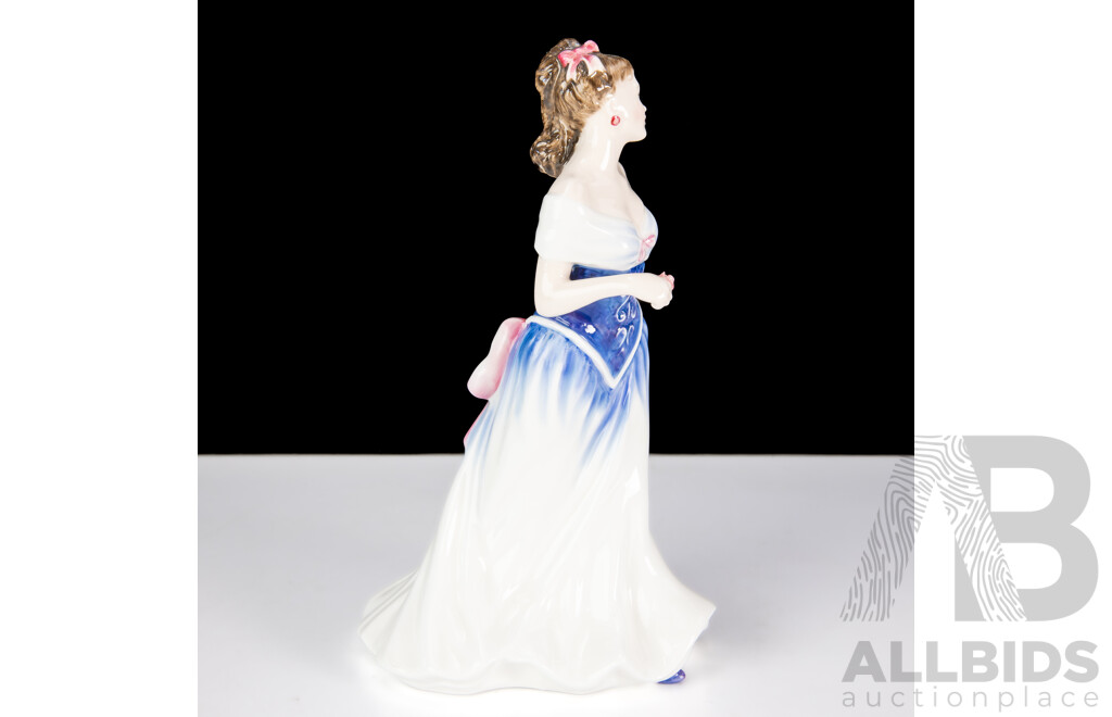 Royal Doulton Porcelain Lady Figure, for You, HN 3754 by Timothy Potts