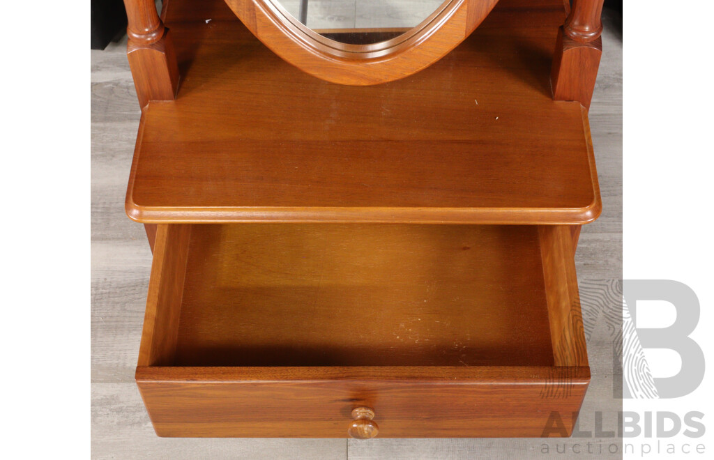Modern Tasmanian Blackwood Cheval Mirror by Lifestyle Furniture