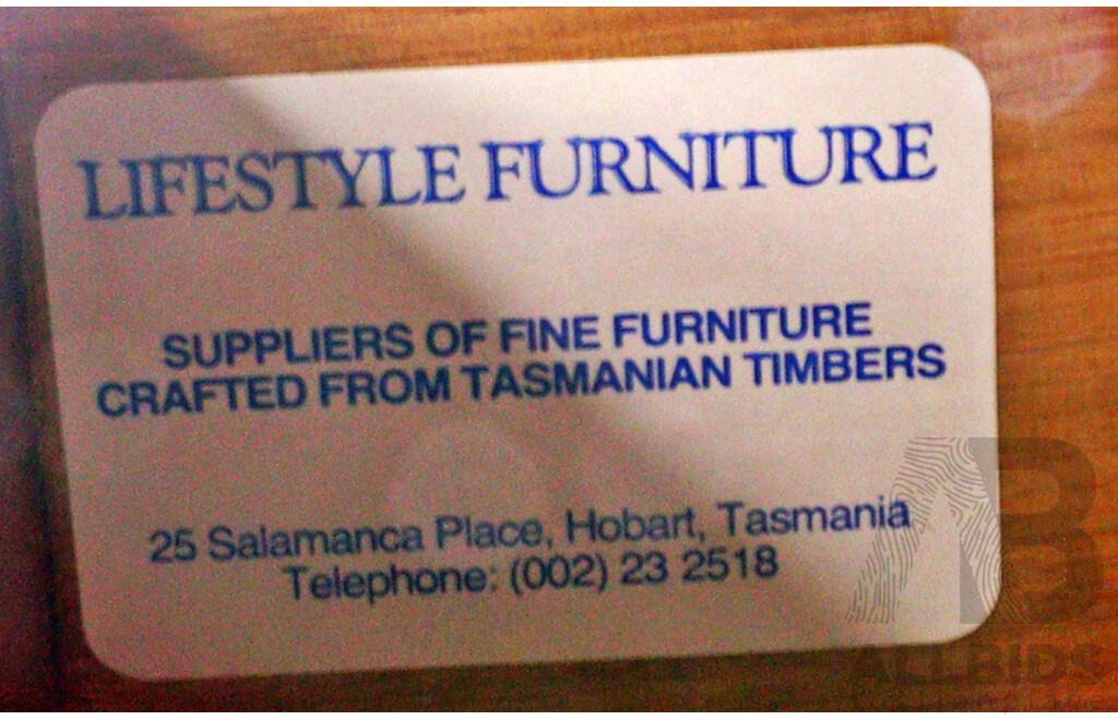 Tasmanian Blackwood Chest of Five Drawers by Lifestyle Furniture