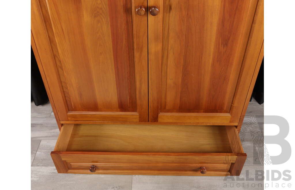 Tasmanian Blackwood Two Door Entertainment Toledo Furniture