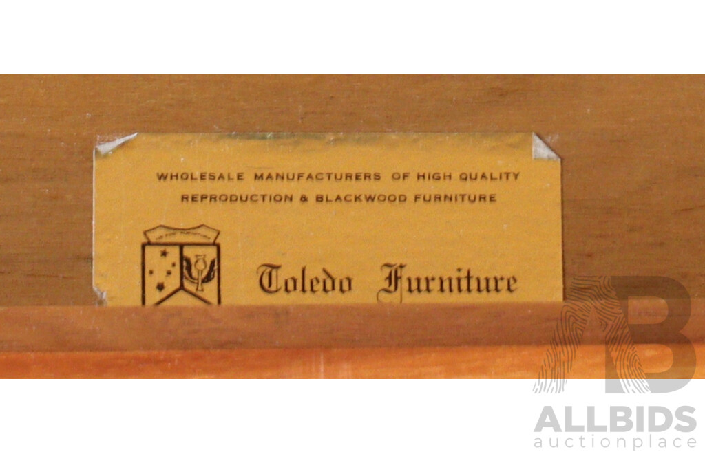 Tasmanian Blackwood Two Door Entertainment Toledo Furniture