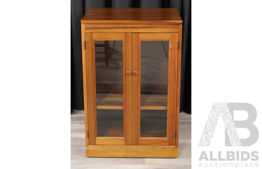 Tasmanian Blackwood Two Door Pier Cabinet